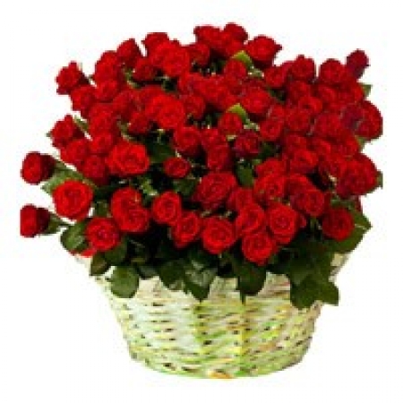 Exquisite Rose - 36 Stems Basket
